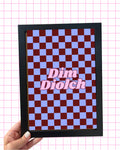A4 Print 'Dim Diolch'