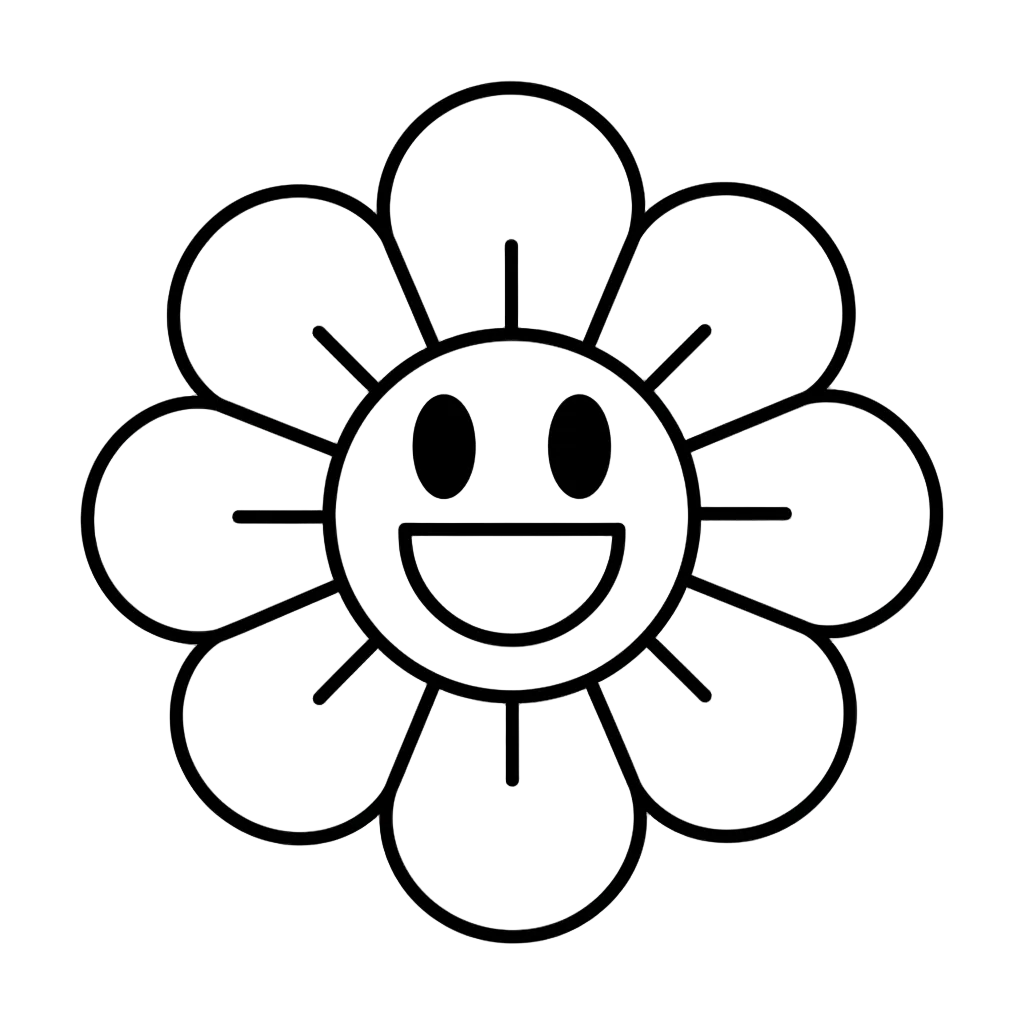 Smiley Face Flower